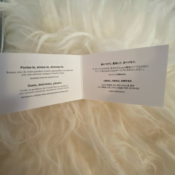 Coach Chaise Silver Crossbody NWOT. - Picture 10 of 11